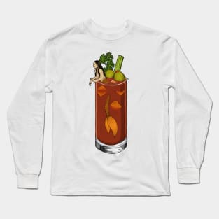 Bloody Mary Mermaid Long Sleeve T-Shirt